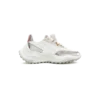 Dames Atlantis witte & chromen sneaker