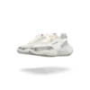 Dames Atlantis witte & chromen sneaker