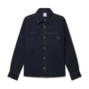 Denim overhemd met geborduurd logo Denim overhemd met geborduurd logo