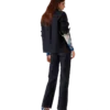 Denim overhemd met geborduurd logo Denim overhemd met geborduurd logo