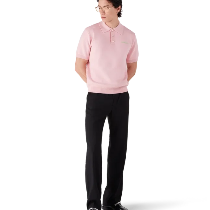 Dubbelzijdig poloshirt met korte mouwen Dubbelzijdig poloshirt met korte mouwen