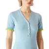 Dubbelzijdige merino mini-jurk Dubbelzijdige merino mini-jurk