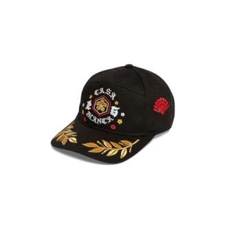 Embleem Laurel geborduurde pet Embleem Laurel geborduurde pet