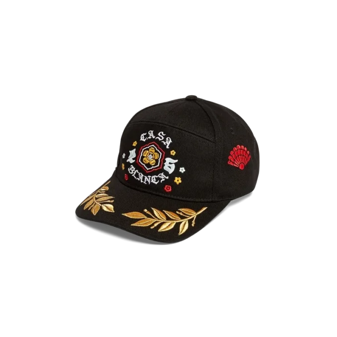 Embleem Laurel geborduurde pet Embleem Laurel geborduurde pet