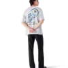 Flaming Tennis Ball Oversized Short Sleeve T-shirt