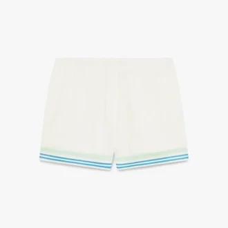 Floral Cc Smile Monogram Jacquard zijden Shorts