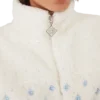 Geborduurd fleece jack met monogram in kleurverloop Geborduurd fleece jack met monogram in kleurverloop