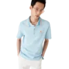 Gebreid piqué shortshirt met korte mouwen Gebreid piqué shortshirt met korte mouwen