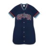 Gebreide baseballjurk Gebreide baseballjurk