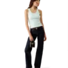 Geribbelde jersey tanktop Geribbelde jersey tanktop