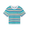 Gestreepte badstof top Gestreepte badstof top