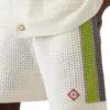 Gestreepte gehaakte Shorts Gestreepte gehaakte Shorts