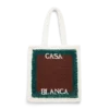 Gestreepte gehaakte tas Gestreepte gehaakte tas