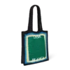 Gestreepte gehaakte tas Gestreepte gehaakte tas