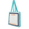 Gestreepte gehaakte tas Gestreepte gehaakte tas
