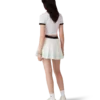 Gestreepte geplooide minirok Gestreepte geplooide minirok