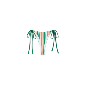 Gestreepte string-bikinibroek