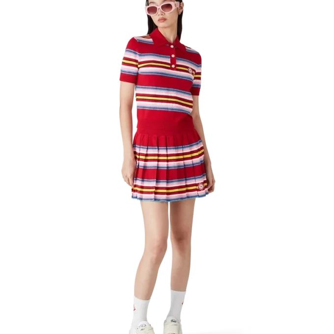 Gestrept poloshirt Gestrept poloshirt