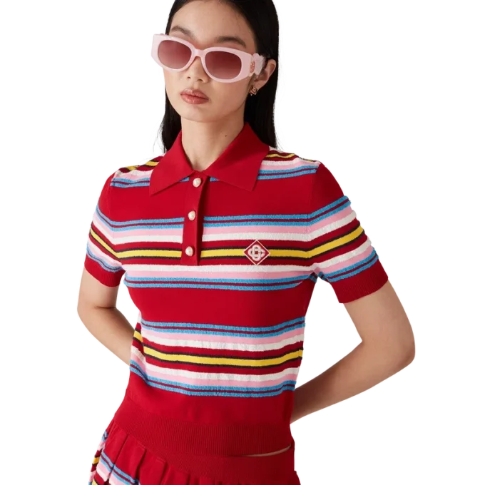 Gestrept poloshirt Gestrept poloshirt