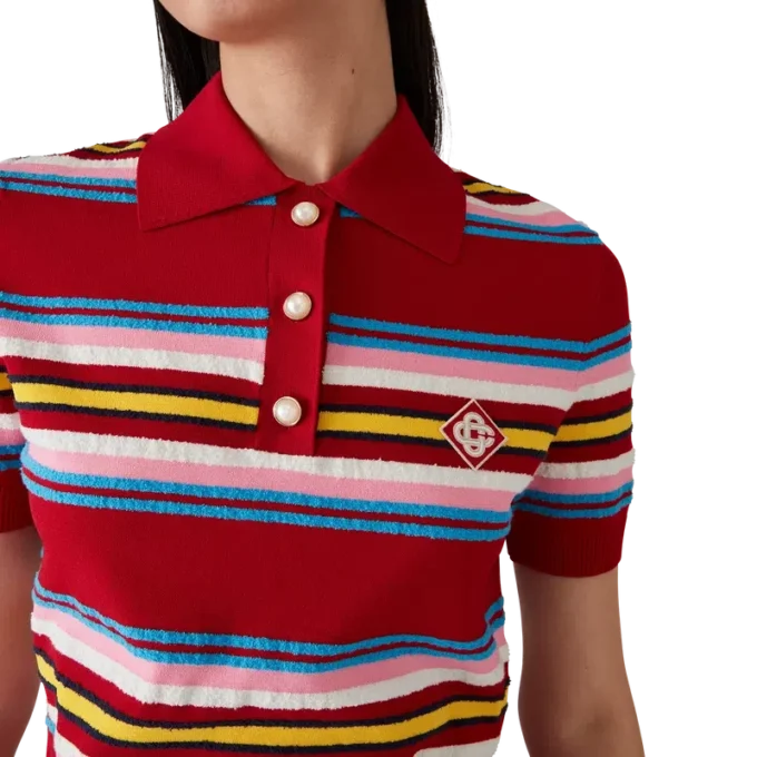 Gestrept poloshirt Gestrept poloshirt