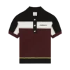 Gestrept poloshirt met korte mouwen Gestrept poloshirt met korte mouwen