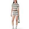 Gestreptes cropped Poloshirt Gestreptes cropped Poloshirt