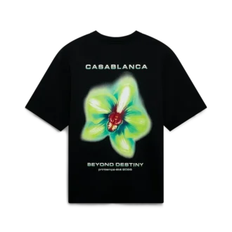 Glitch Orchid oversized T-shirt met korte mouwen