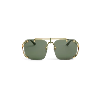 Goud & Groen de Pilot-zonnebril