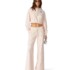 Greek Temple cropped hoodie