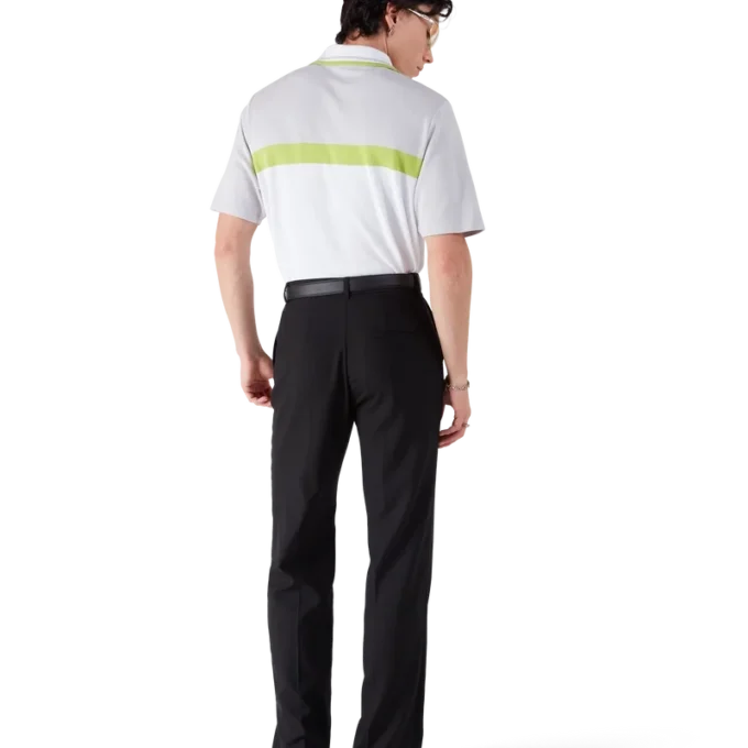 Grijs poloshirt met korte mouwen Grijs poloshirt met korte mouwen