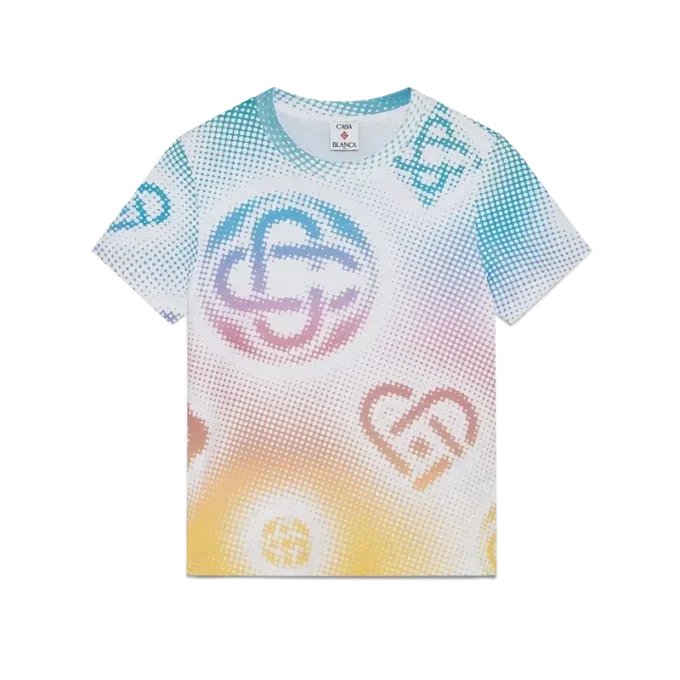 Halftone Logo getailleerd Short met korte mouwen Halftone Logo getailleerd Short met korte mouwen