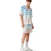 Heren Atlantis Sneaker in wit en tennisgroen
