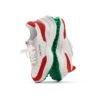 Heren Atlantis witte & rode sneaker Heren Atlantis witte & rode sneaker