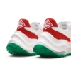 Heren Atlantis witte & rode sneaker Heren Atlantis witte & rode sneaker