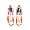 Heren Court oranje & witte sneakers