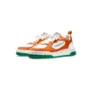 Heren Court oranje & witte sneakers