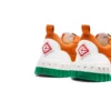 Heren Court oranje & witte sneakers