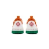 Heren Court oranje & witte sneakers