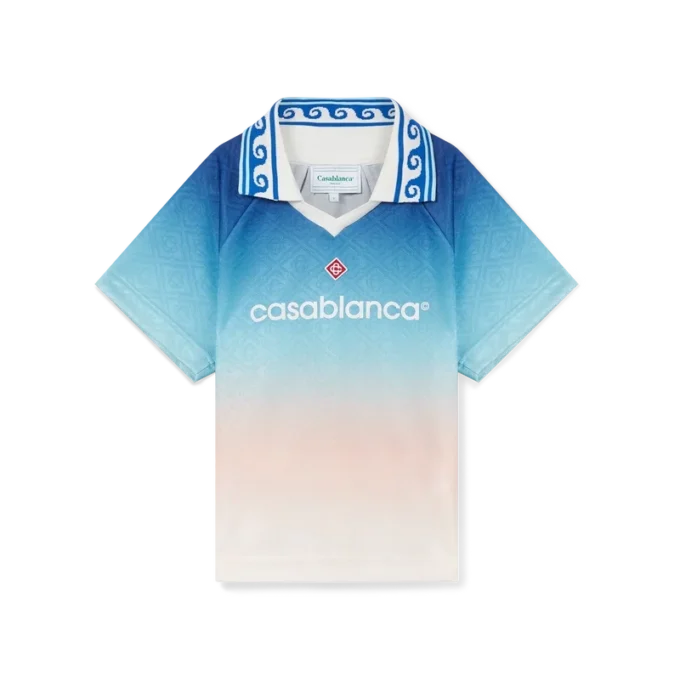 Jacquard Monogram voetbalshirt Jacquard Monogram voetbalshirt