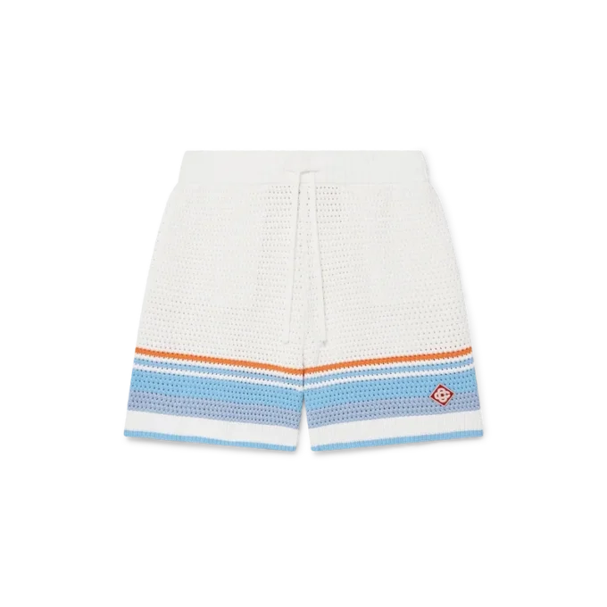 Katoenen gehaakte tennisshort