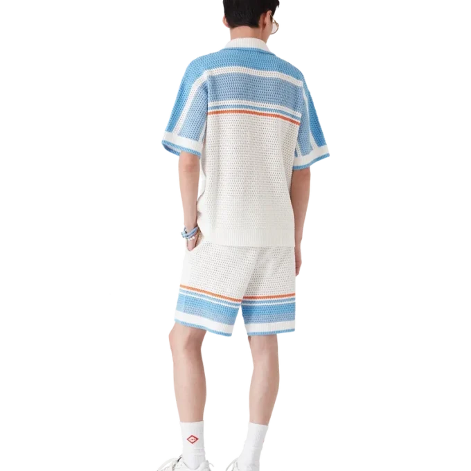 Katoenen gehaakte tennisshort