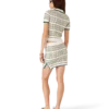 Katoenen mini-rok met tuck-steek