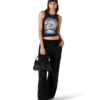 La Pramonition joggingbroek met kristallen versiering La Pramonition joggingbroek met kristallen versiering