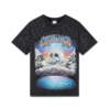 La Pramonition T-shirt met kristallen versiering La Pramonition T-shirt met kristallen versiering