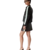 Leren minirok