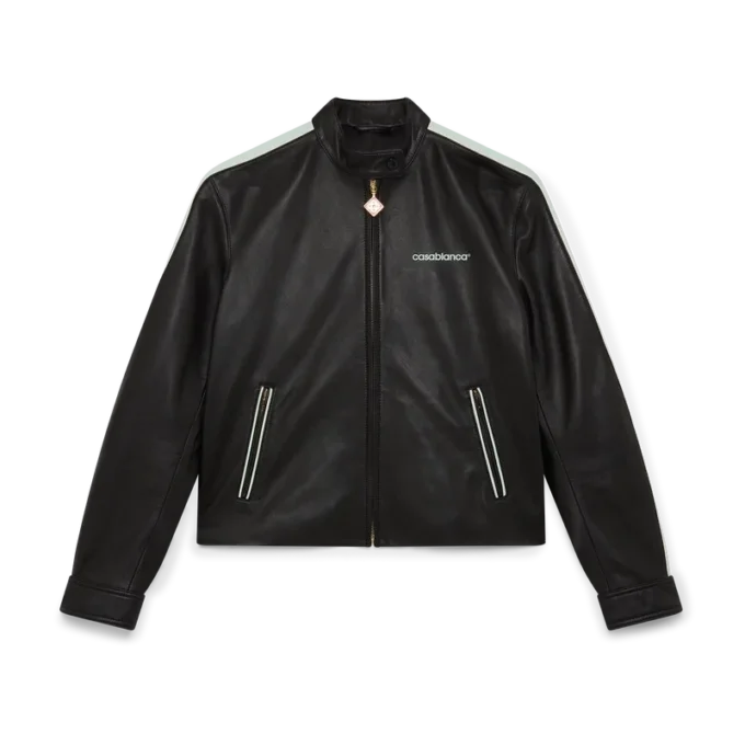 Leren racerjack Leren racerjack