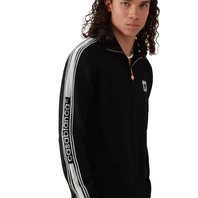 Merino gebreid trainingsjack Merino gebreid trainingsjack