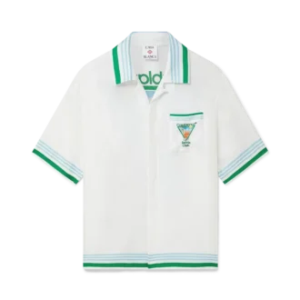 Metaphysical Tennis Icon zijden overhemd