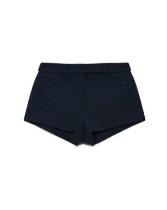 Mini-short van jacquardbreisel