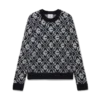 Mohair trui met monogram Mohair trui met monogram